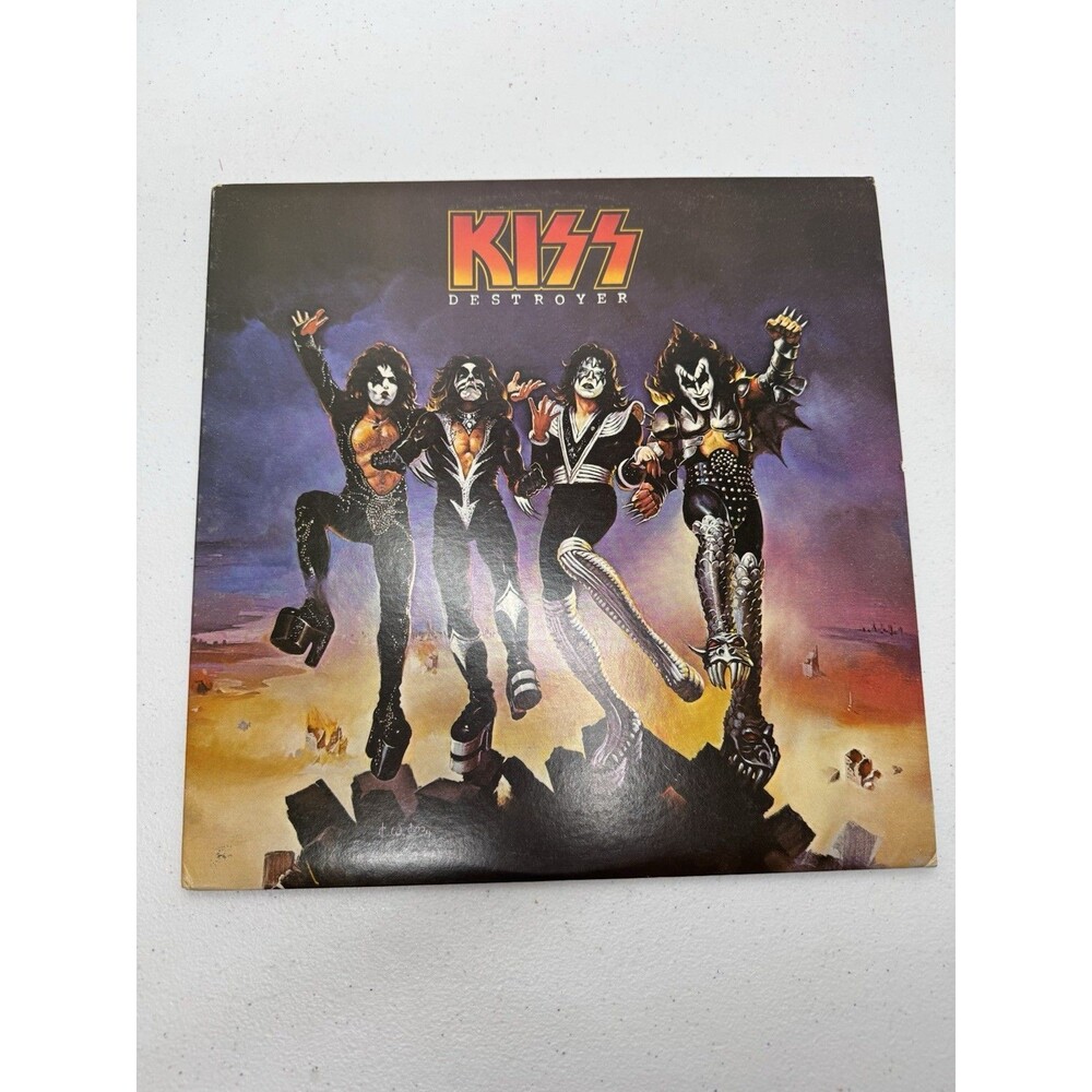 Kiss Destroyer 12" Black Vinyl LP Stereo Casablanca NBLP 7025 1976